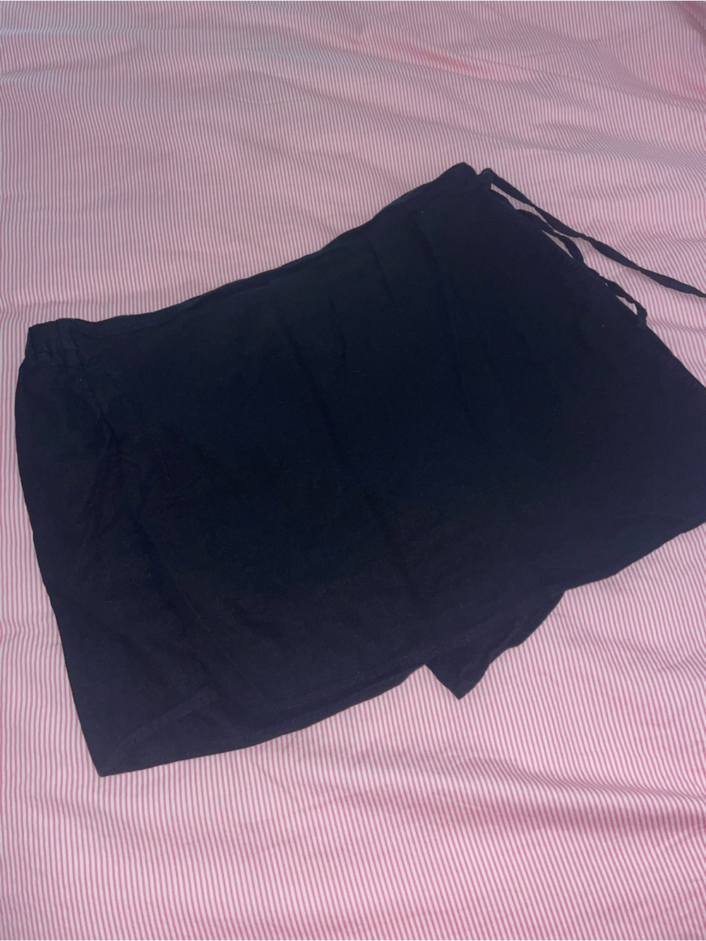 Old Navy linen skort, black, size XL